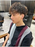 ツイストスパイラルツイスパメンズマッシュメンズパーマ【大和】