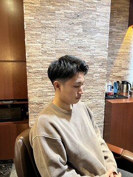 アールドボーテ 理容室(R de Beaute) 銀座 アイロンパーマ アップバングショート