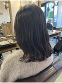 切りっぱなし　ミディアム