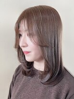 イーストハムアール(EAST HAM r) レイヤーカット/シアーブラウン