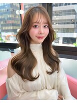 ボタン シブヤ(VOTAN SHIBUYA) 韓国ヘア/顔まわりカット/前髪あり/くびれヘア/シースルバング