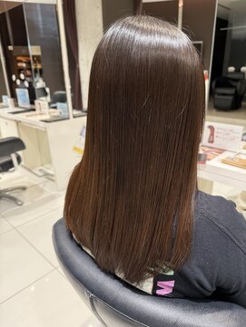 アヴァンスクロス あべのルシアス店(AVANCE.CROSS) 艶髪×ブラウンベージュ