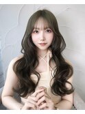 透明感カラー/前髪カット/ヘアセット/髪質改善/レイヤーカット