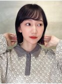 ★20代30代40代前髪ありイメチェンアンブレラカラーこなれミディ