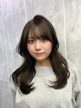 アマトウキョウ アユンチェ(AMA TOKYO×AYUNCHE) 韓国ヘア　2wayバング  レイヤーカット くびれヘア  顔周り