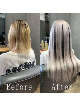 ARビューティー ギンザ(AR Beauty Ginza) ホワイト#シールエクステ#ハイライトカラー#韓国#エクステ#銀座