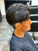 ニアウ 高崎店(Niau)&nbsp;ニュアンスパーマセンターパートメンズ群馬高崎眉毛韓国