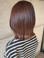 美容師 久保浦&nbsp;ラベンジ色？