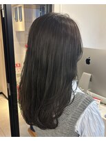 アコロン(acoron)&nbsp;グレージュ　新宿/髪質改善/透明感カラー/グレージュ/ロング
