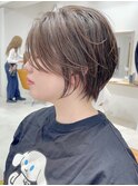 ♪顔型診断ショート骨格補正似合わせショートカット上手い錦糸町
