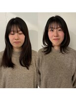 メロウ(me'lou) 《me’lou》ミディアム×レイヤー20代30代40代50代