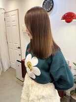 エヌヨンブンノイチ 茅ヶ崎(n1/4)&nbsp;艶髪ストレートロングレイヤーミディアム髪質改善ストレートヘア