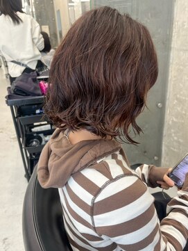 ノエ(noe) パーマ/ボブ/レイヤーカット/ダブルカラー/ブリーチ/栄h283