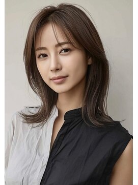 ハーツ(Heart's) ミセスショート×白髪ぼかしカラー３０代４０代５０代６０代