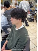 緩め波巻きシャドウスパイラルマッシュパーマ大宮メンズパーマ