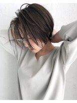 ケンジ 横浜(KENJE) ショートカット/オリーブグレージュ/地毛風カラー