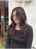 ピンクブラウンカラー