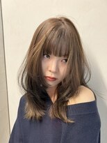 ウェイズ トウキョウ(Ways TOKYO)&nbsp;ブリーチなしグレージュカラー×レイヤーカットでイメチェンヘア