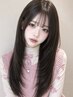 【一度で全部叶う】カット＋カラー＋酸性ストレート＋水素TR ￥20900