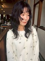 モク 大阪梅田店(MOK)&nbsp;【顔まわりも可愛く】ロングレイヤーパーマ