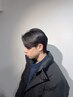 メンズカット+ダウンパーマ+ニュアンスパーマ