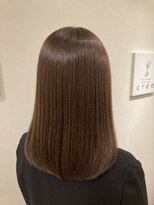 クリー(cree)&nbsp;cree 美フォルムカット×髪質改善ヘアエステ【馬出髪質改善】