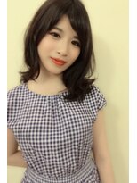 ラウンジ モリオ イケブクロ(Lounge MORIO Ikebukuro)&nbsp;【morio池袋】黒髪ラウンドレイヤー