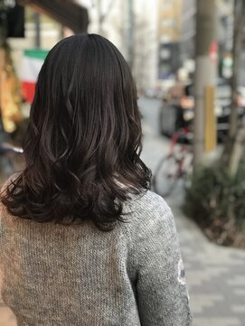 ピークスヘア(peaks hair) スケルトンブラウン