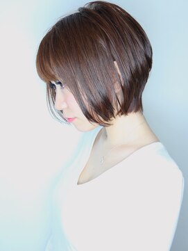ラウンジ モリオ イケブクロ(Lounge MORIO Ikebukuro) 【morio池袋】2019年春夏流行髪型大人可愛い前下がりショート♪