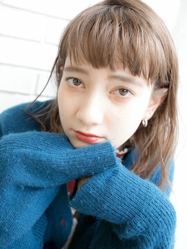 ルティア(Lutia) オン眉 アッシュベージュ☆