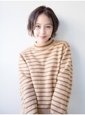 アンジュヘアー 大人かわいいショートボブ