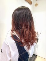 アッシュ 二子玉川店(Ash)&nbsp;【グラデーション】ケアブリーチ×イルミナカラー