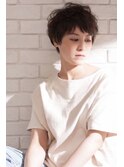 【TRUNK Hair Design 西本】ふんわり刈り上げショート