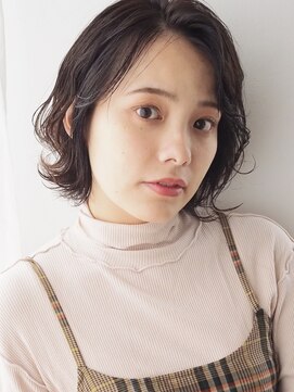 ノック(knock) ナチュラルゆるカールボブ