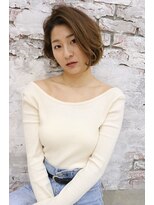 グッドネイバーズ 馬橋(GOOD NEIGHBORS mabashi)&nbsp;かきあげバングで大人ショート