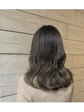 ベルクープス 天王寺店(Belle Coupes) 【ベルクープス】マットグレージュ 透明感カラー