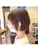 ショートボブ ボブ 丸みショート