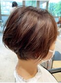 【三鷹 RISK 大橋佳菜子】シルエットがかわいい耳掛けショート