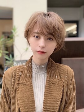 グラン(Gran) 【Gran】大人可愛いミルクティーショート