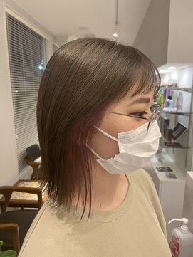 ソレカ(SORECA) 【SORECA/ソレカ】秋のボルドーインナーカラー