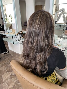 ヘアーディア みどり店(Hair...DiA) ハイライト！/無造作ウェーブ