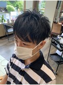 王道マッシュショート