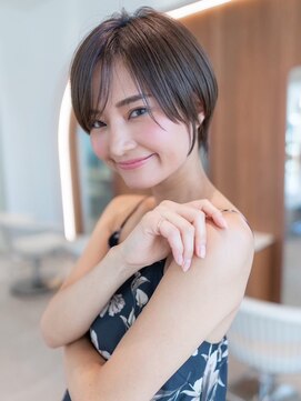 ケアリー 千葉ニュータウン中央(Carelly) ショート丸みボブ グレージュ