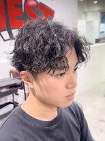 オーシャントーキョー ウエスト 心斎橋(OCEAN TOKYO WEST) 波巻きパーマメンズツイストスパイラルパーマツーブロック