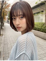 ヨファ ヘアー 芦屋店(YOFA hair) うる艶ストレート美髪ミディグレーベージュ1206