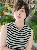 オリーブグレージュ大人ボブ束感ショートc5浦和30代40代50代