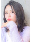 エギョモリ×前髪なしミディアム★韓国★