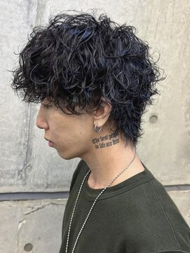 オーシャントーキョー ホワイト 原宿(OCEAN TOKYO WHITE) スパイラルマッシュ波巻きパーマツイスパ