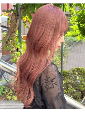 レリー バイ アルティナ 川越店(Lelie by artina) 大人ガーリー_横顔美人_顔周りレイヤー_ピレンジカラー1