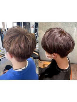 《カット＋ヘッドスパ（10分）￥6050》カット最終受付18時半×駅近×アットホームで通いやすさ抜群◎